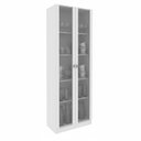 Ver imagem 3 de Cristaleira 2 Portas de Vidro 4 Prateleiras 171,5CMX59,8cm Branco Catarina