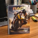 Ver imagem 4 de Caderno Universitário Moto Radical 10 Matérias 160 Folhas Preto