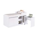 Ver imagem 4 de Cama Alta de Solteiro Multifuncional sem Colchão Cj6080 Linha Jamaica Art In Móveis
