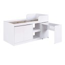 Ver imagem 6 de Cama Alta de Solteiro Multifuncional sem Colchão Cj6080 Linha Jamaica Art In Móveis