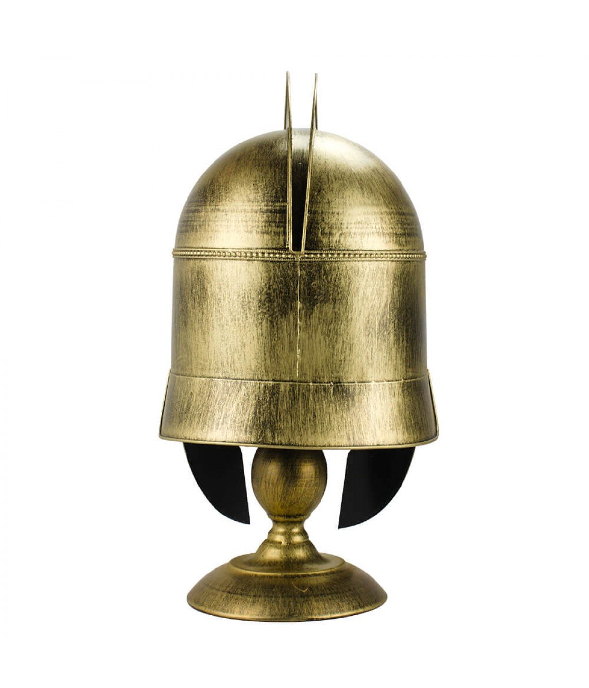 Enfeite Capacete Soldado Grego Dourado 43x26x21cm - 3