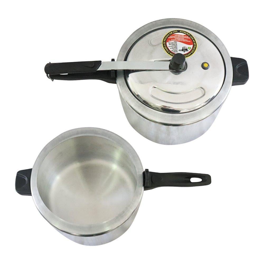 Panela de Pressão Roque 10 Litros Inox - 2