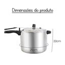 Ver imagem 6 de Panela de Pressão Roque 10 Litros Inox
