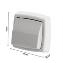 Ver imagem 2 de Acabamento para Válvula Descarga Deca Hydra Max Abs Branco