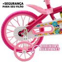 Ver imagem 2 de Bicicleta Infantil Cairu Flower Aro 12