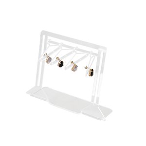 Suporte em Acrilico P/ Brincoo com Cabide - Transparente