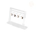 Ver imagem 2 de Suporte em Acrilico P/ Brincoo com Cabide - Transparente