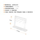 Ver imagem 3 de Suporte em Acrilico P/ Brincoo com Cabide - Transparente
