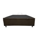 Ver imagem 4 de Base Box Bau Casal Sintetico Premium Santo Box 47x138x188:marrom
