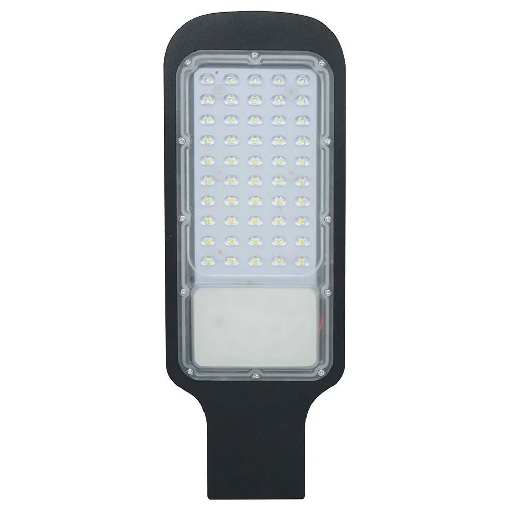 Luminária Led Publica 50w 6000k Iluminação Externa Poste