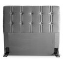 Ver imagem 4 de Cabeceira Cama Box Casal 140cm Suede Velut Cinza - King House