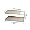 Ver imagem 3 de Mesa de Centro Wire Linee