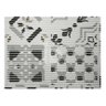 1 Tapete Escorredor De Louça Pia PVC Antimofo 43x33cm M128 - 5