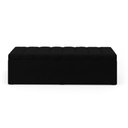 Ver imagem 2 de Calçadeira Baú Navi 195 para Cama King Z-005 Sued Preto Aradecor