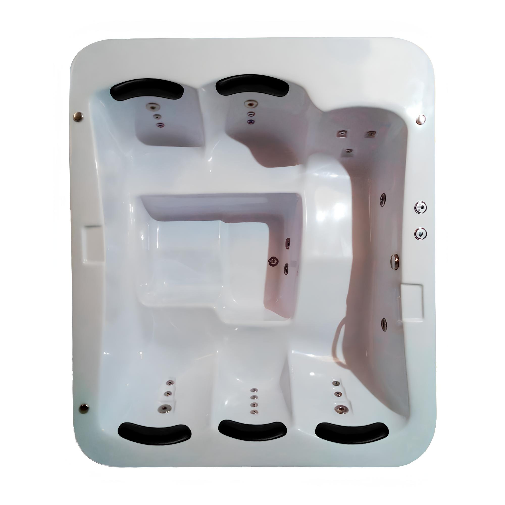 Spa Retangular Singapura Completo com Hidro em Acrílico - 127v