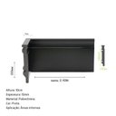 Ver imagem 3 de Rodapé de Poliestireno 10cm x 15mm Metro Linear Barra 240cm Preto Graddus
