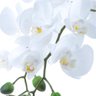 Arranjo de Orquídea Artificial Branca em Aquário Nani - 2