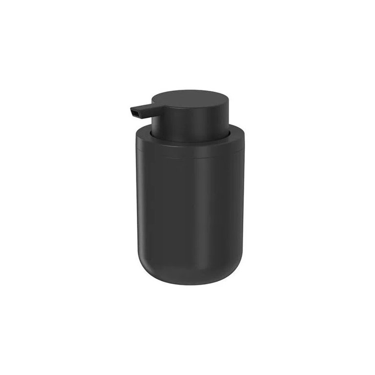 Porta Sabonete Líquido Banheiro Pia Dispenser Saboneteira Ou:Preto