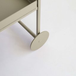 Carrinho de Bar em Aço 90cm com 2 Prateleiras Wire - 5