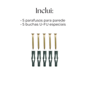 Ver imagem 2 de Suporte para Papel Higiênico Porta Celular Aromatizador + Prateleira Multiuso 60cm Preto