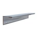 Ver imagem 1 de Puxador para Móveis Sottile 160 Mm Zen Cromado Sobrepor para Mdf 18 Mm