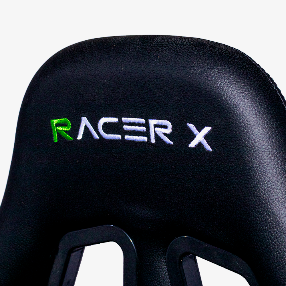 Cadeira Gamer Racer X Rush Ergonômica Reclinável Verde - 8
