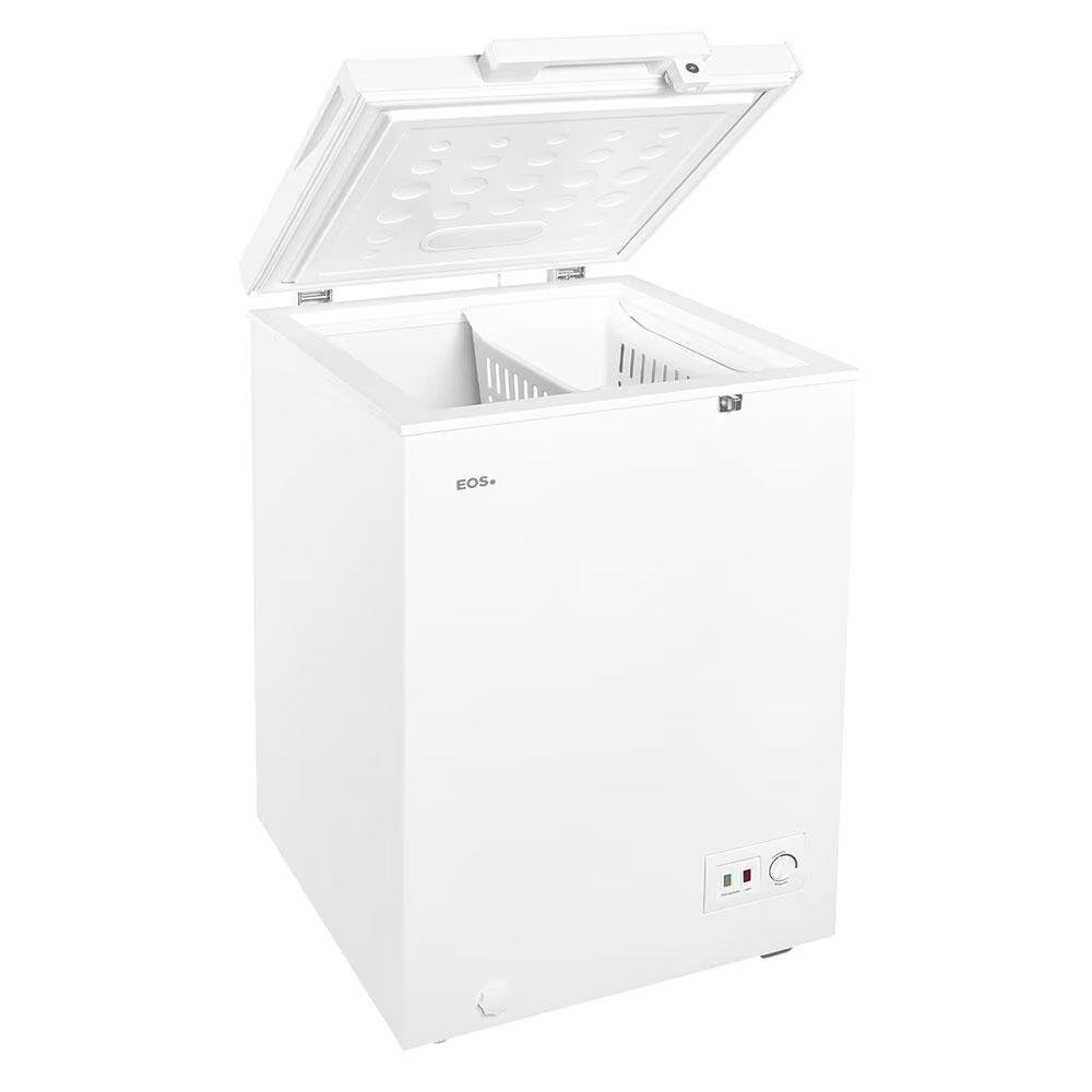 Freezer Conservador Horizontal Tampa Cega Dupla Ação Eco Gelo 110l ...