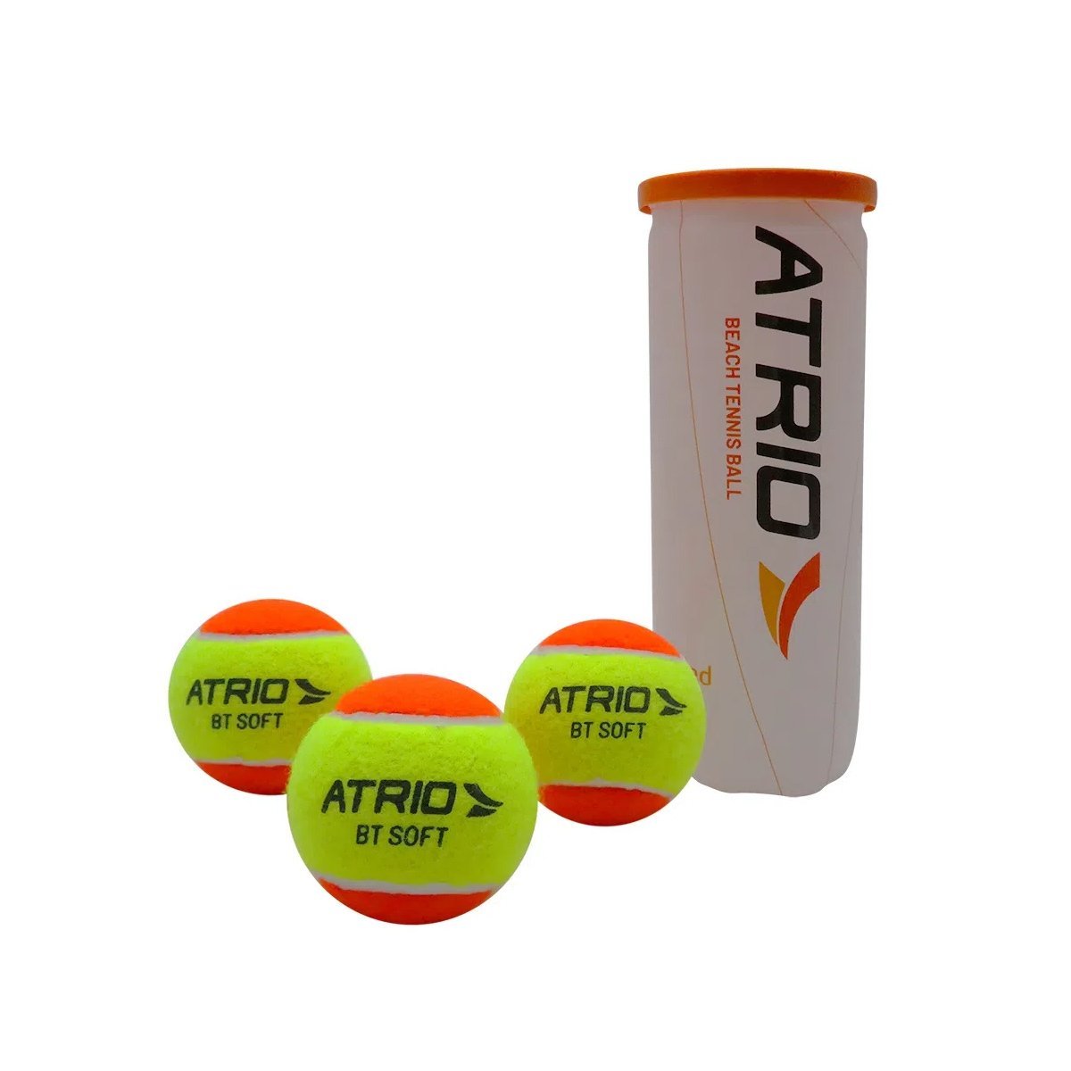 Kit 3 Bolas de Beach Tennis ITF Soft Atrio - ES446 - 1