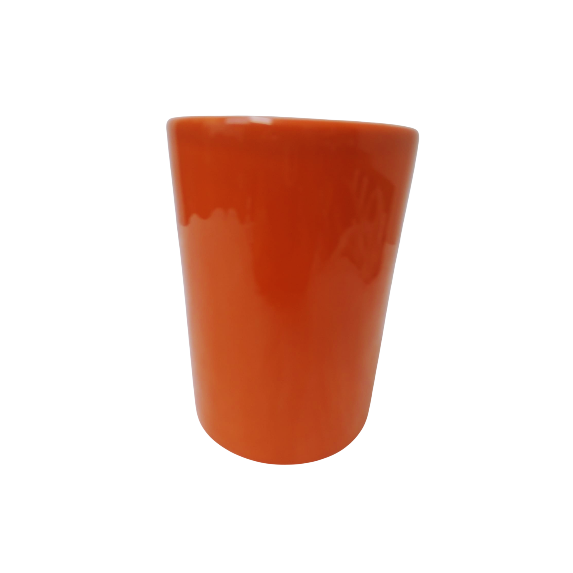 Porta Utensílios Cerâmica: Um Toque de Charme e Praticidade para Sua Cozinha:laranja - 1