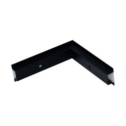 Conexão Emenda L Preto P/ Perfil de Embutir Wood Quina 30688 Usina St2880 - 4