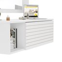 Ver imagem 7 de Penteadeira para Maquiagem Jolly com Bancada Suspensa 01 Gaveta e Espelho Branco - Desk Design