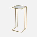 Ver imagem 2 de Mesa Lateral Gatsby Vidro Canelado 