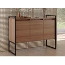 Ver imagem 4 de Aparador Balcão Industrial - Marrom Montana