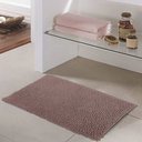 Ver imagem 5 de 4 Tapete de Banheiro Bolinha 58 X 38cm Antiderrapante Marrom