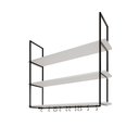 Ver imagem 2 de Nicho de Teto Indústrial Denver 120cm Preto e Branco