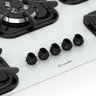 Fogão Cooktop Tripla Chama - 05 Bocas - Mueller Branco - 8