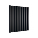 Ver imagem 1 de Ripa Poliestireno Preta Santa Luzia 280cmx30mmx16mm (02un):preto