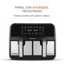Fritadeira Elétrica Airfryer Dual Mondial 8l | 220v - 5