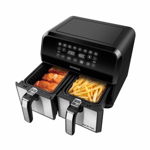 Fritadeira Elétrica Airfryer Dual Mondial 8l | 220v