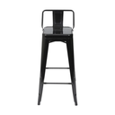 Ver imagem 4 de Banqueta Alta Iron Tolix com Encosto - Preto