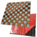Ver imagem 3 de Pastilha De Vidro Autocolante Kit 15 Uni Parede Cozinha Banheiro Decorativa Facil Aplicacao Reforma
