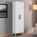 Ver imagem 1 de Armário Multiuso Goiania 2 Portas Branco - Kaiki Móveis