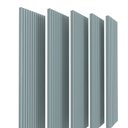 Ver imagem 4 de Extensão de Painel Supremo Slim Ripado 46 cm - Azul Encanto