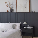 Ver imagem 4 de Kit 16 Ripas Shiplap Mdf Madeira Lambri Parede Revestimento