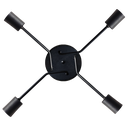 Ver imagem 3 de Luminaria Sputnik Aquarius 4 Braços Sala Quarto Preto/preto