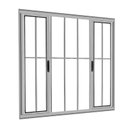 Ver imagem 2 de VITRÔ 4 FOLHAS C/ GRADE TOTAL BRILHANTE 1,20X1,50