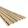 Painel Ripados Wpc Freijó 290x25cm 10mm - Revestimento Decorativo Parede Sala Quarto - 1