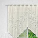 Ver mais imagens de Cortina Bando Renda Cascata Cozinha Tulipa Bege 2,65x1,00