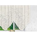 Ver imagem 6 de Cortina Bando Renda Cascata Cozinha Tulipa Bege 2,65x1,00