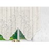Cortina Bando Renda Cascata Cozinha Tulipa Bege 2,65x1,00 - 6